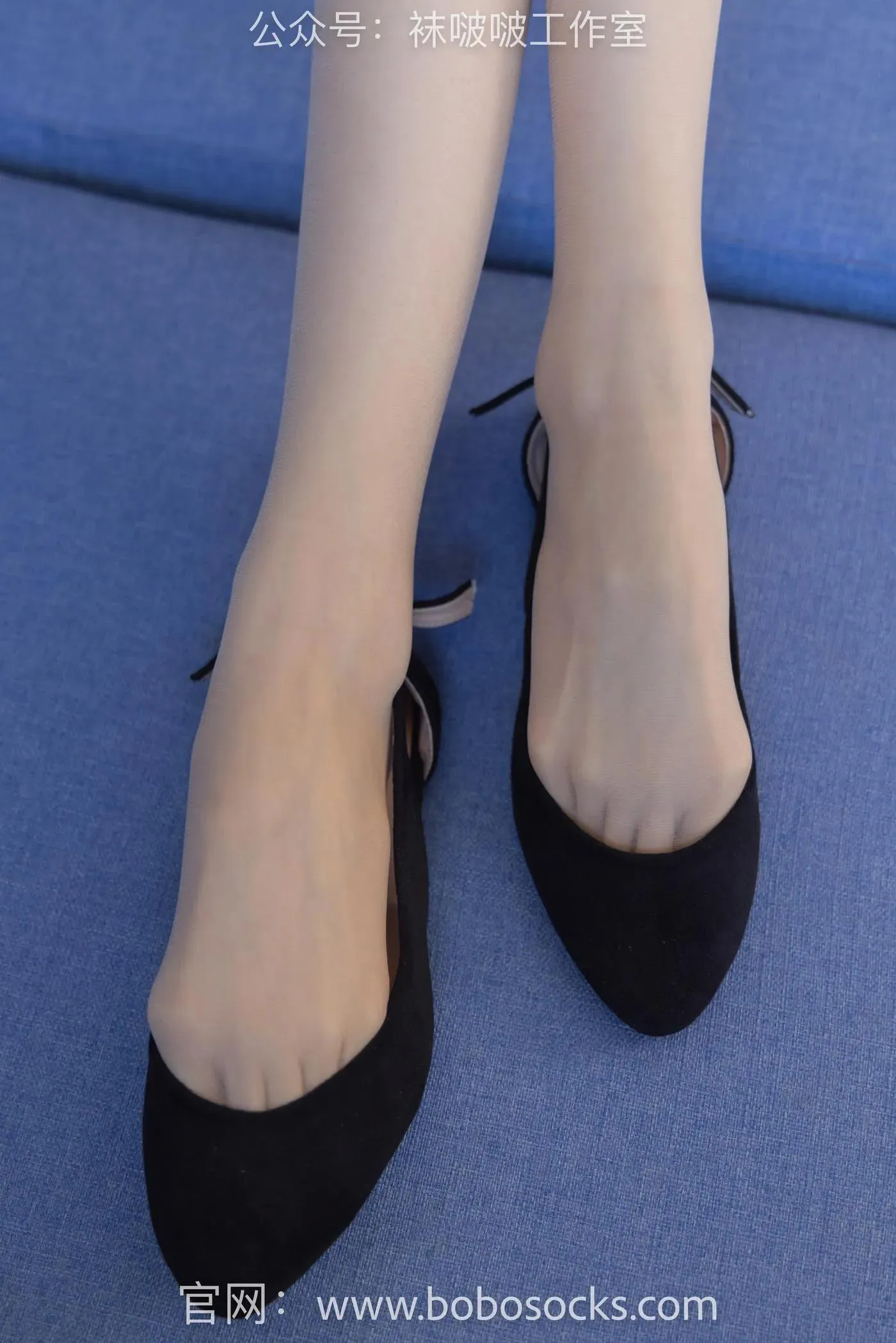 [BoBoSocks袜啵啵]NO.115 稚予-平底鞋、肉丝、空姐制服 [136P]插图1